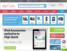 Tablet Screenshot of digi-quick.co.uk
